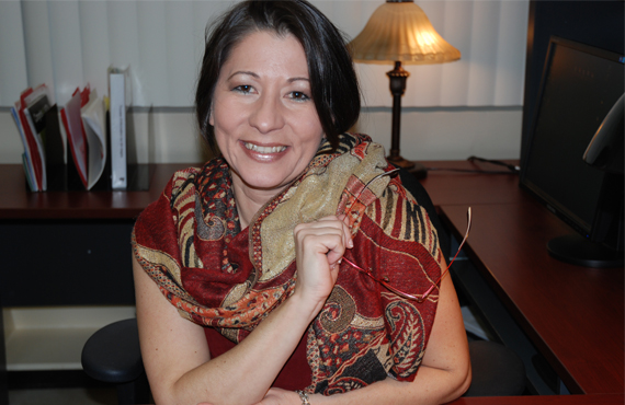 Mariane Gazaille est professeure au Département de langues modernes et traduction.