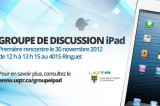 Participez au nouveau groupe de discussion iPad UQTR