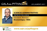 Portrait d’un lauréat Pythagore – Patrick Pellerin