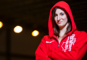 La nageuse Caroline Lapierre-Lemire en préparation pour les Universiades