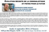 Conférence «Évolution récente de la criminalistique et pistes pour le futur»