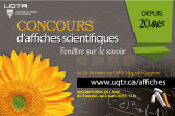 Dernière chance pour vous inscrire au Concours d’affiches scientifiques!