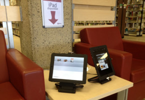Nouveauté : Des iPad en libre-service au Salon Alexis-Klimov de la bibliothèque