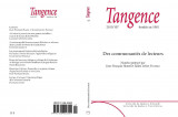 Un nouveau numéro de la revue Tangence