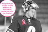 L’équipe de hockey des Patriotes et RBC Gestion de patrimoine en soutien à la Fondation cancer du sein du Québec