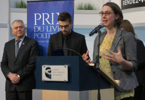 Lauréanne Daneau remporte le Prix du livre politique