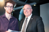 Louis-Étienne Villeneuve obtient un prix au Concours vidéo de l’Université du Québec