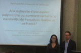 Conférence sur les normes du français parlé au Québec