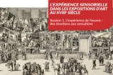 À DISTANCE – Colloque « L’expérience sensorielle dans les expositions d’art au XVIIIe siècle »