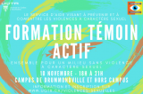 Formation Témoin Actif – Drummondville et hors campus