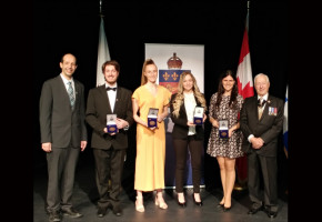 Le Lieutenant-gouverneur du Québec souligne l’engagement social de quatre étudiants de l’UQTR