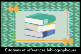 Formation de la bibliothèque : Citations et références bibliographiques