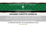 Soutenance de thèse de Roxanne Turcotte-Gosselin