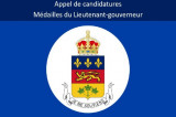 Appel de candidatures Médailles du Lieutenant-gouverneur 2024