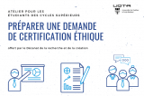 Préparer une demande de certification éthique (en ligne)