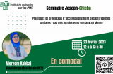 Pratiques et processus d’accompagnement des entreprises sociales : cas des incubateurs sociaux au Maroc