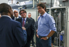 Justin Trudeau témoin de l’expertise de l’IRH