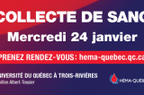 Collecte de sang d’Héma-Québec organisée par l’AEBM