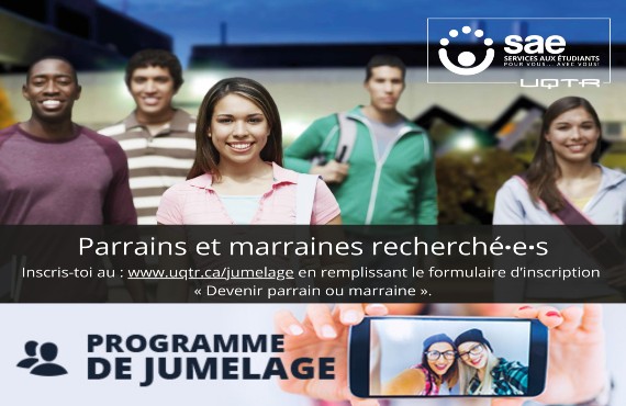 Parrains et marraines recherché•e•s pour le programme de jumelage hiver 2024!