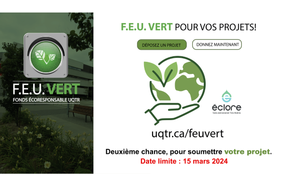 Déposer votre projet F.E.U. VERT