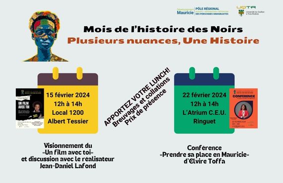 Lancement de la programmation du mois de l’histoire des Noirs à l’UQTR