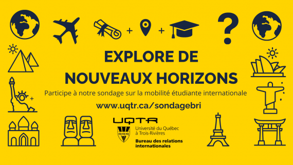 Partagez votre opinion sur la mobilité étudiante à l’UQTR