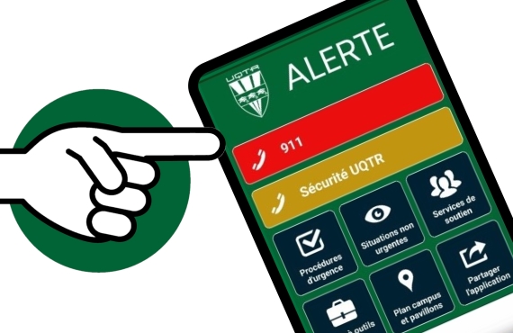 Téléchargez la nouvelle application mobile Alerte UQTR