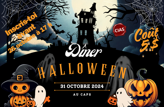 Diner d’Halloween 2024