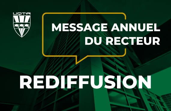 Message annuel du recteur : présentation en vidéo maintenant accessible