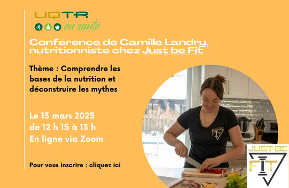 📅 À ne pas manquer: Mois de la nutrition à l’UQTR en santé
