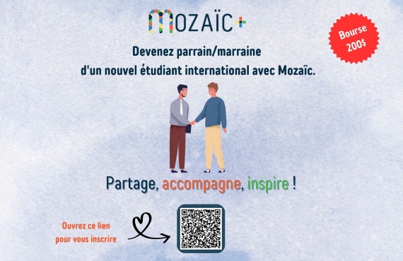 Recrutement de parrain et marraine – Jumelage interculturel Mozaïc +