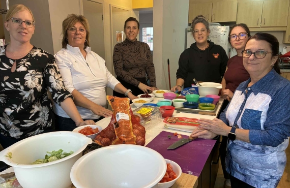 Campagne Centraide 2025: Des ambassadrices en action chez Ressource FAIRE