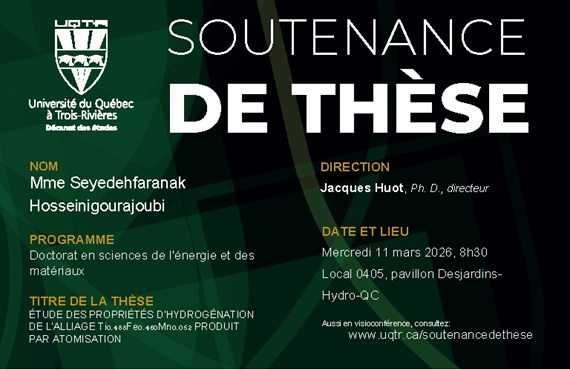 Soutenance de thèse de Seyedehfaranak Hosseinigourajoubi