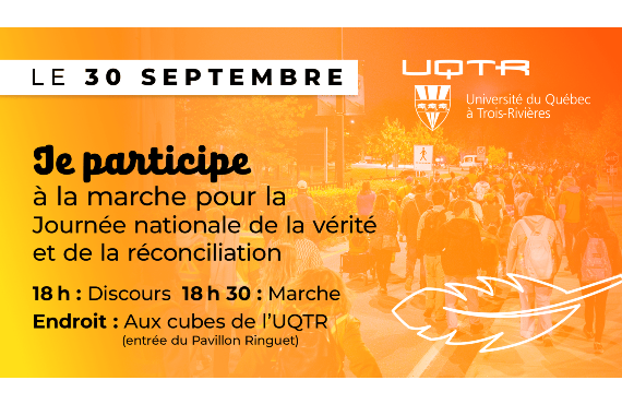 Le 30 septembre: participez à la marche de la Journée nationale de la vérité et de la réconciliation