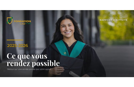 Fondation de l’UQTR: 5 M$ essentiels pour la relève, la recherche et l&rsquo;avenir de l&rsquo;UQTR